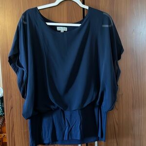 Navy blue top
